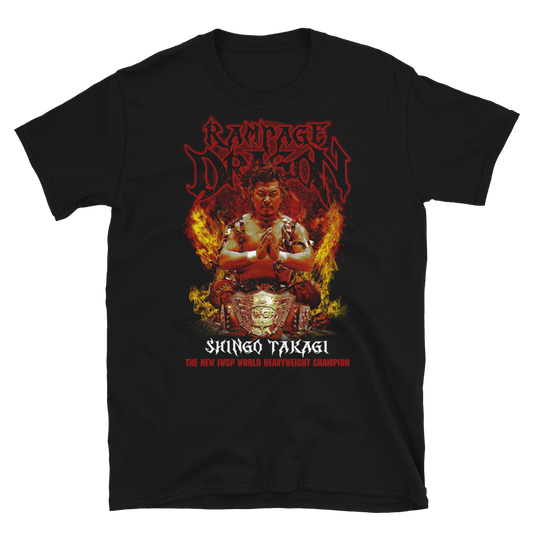 Shingo Takagi - IWGP World Heavyweight Champion CommemorativeT-Shirt T-Shirt PW Catalog