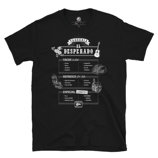 El Desperado - Carta T-Shirt T-Shirt PW Catalog