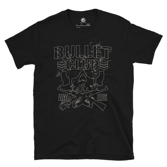 Bullet Club Outline T-Shirt T-Shirt PW Catalog