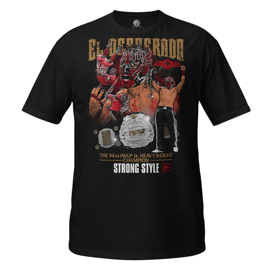 El Desperado - 94th IWGP Jr Champion T-Shirt T-Shirt PW Catalog