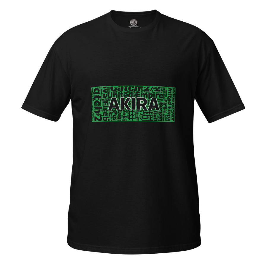 Akira Fransesco - Word Cloud T-Shirt T-Shirt PW Catalog