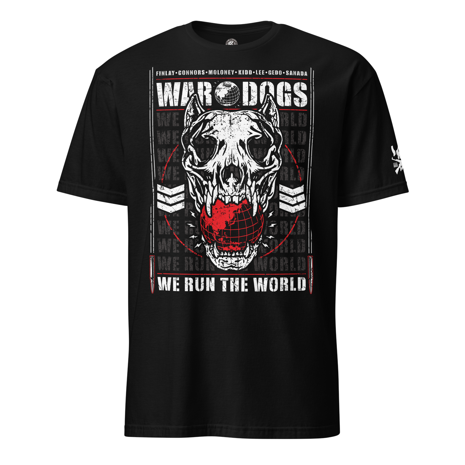 Bullet Club War Dogs "WE RUN THE WORLD" T-shirt T-Shirt PW Catalog