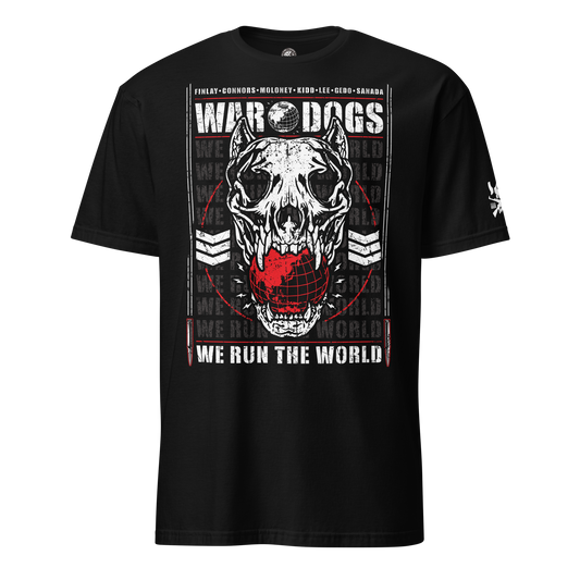 Bullet Club War Dogs "WE RUN THE WORLD" T-shirt T-Shirt PW Catalog