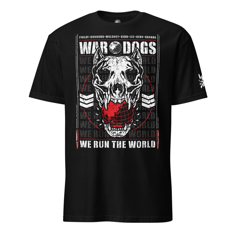 Bullet Club War Dogs "WE RUN THE WORLD" T-shirt T-Shirt PW Catalog