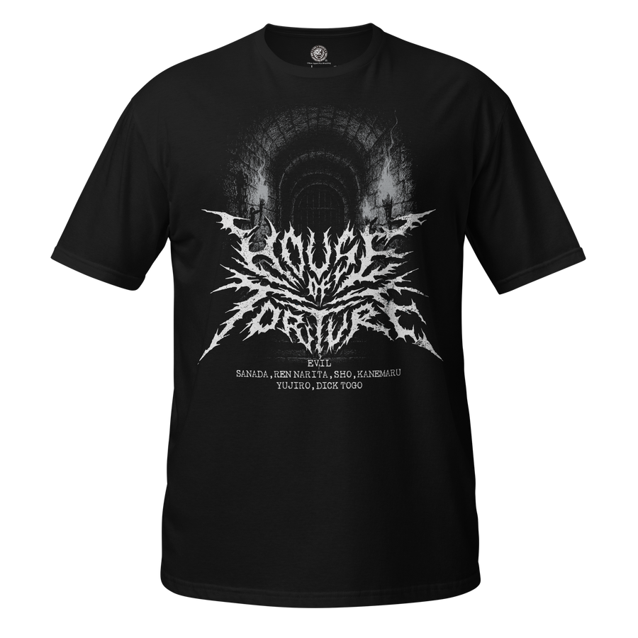 HOUSE OF TORTURE T-shirt 2025 T-Shirt PW Catalog