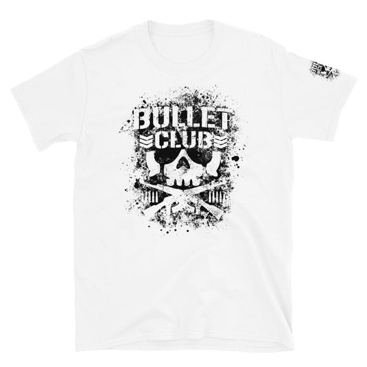 Bullet Club - White Tee T-Shirt PW Catalog