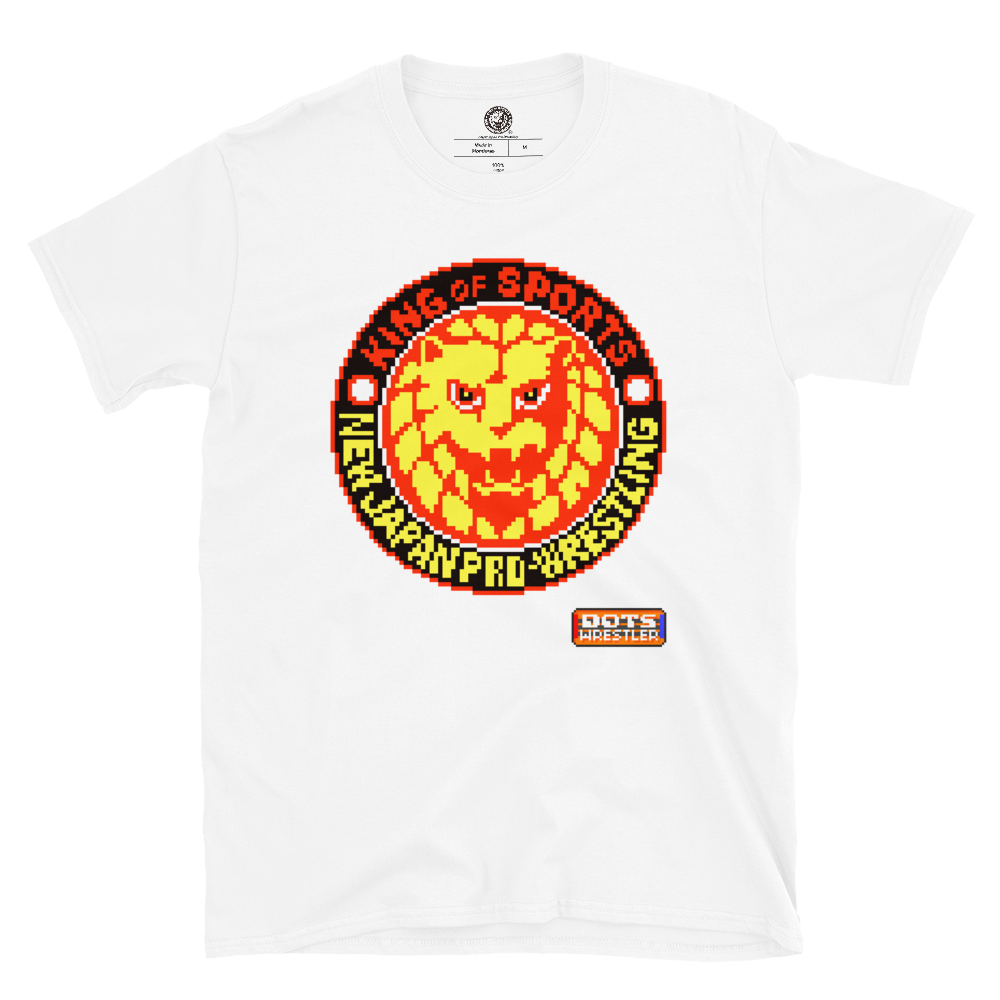Wonderland of Wrestle - dots x wrestler T-Shirt (White) PW Catalog