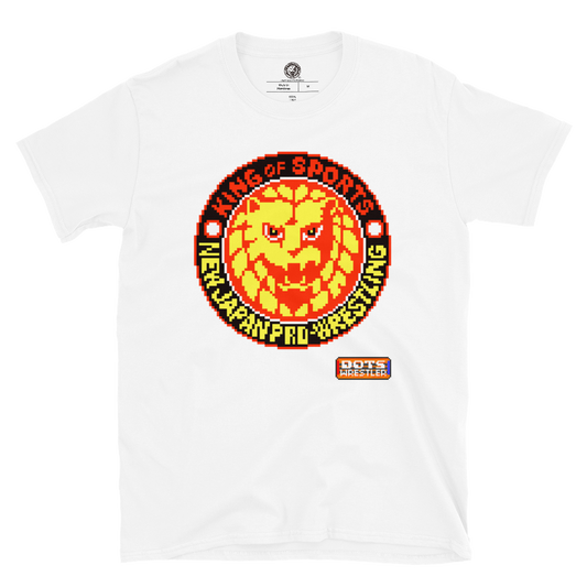 Wonderland of Wrestle - dots x wrestler T-Shirt (White) PW Catalog