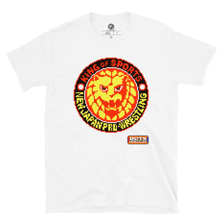 Wonderland of Wrestle - dots x wrestler T-Shirt (White) PW Catalog