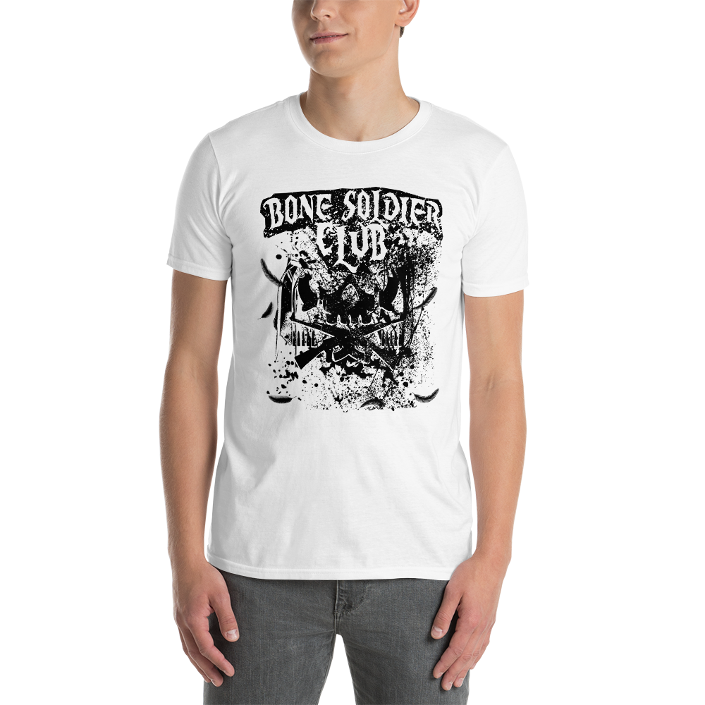 Taiji Ishimori - "BONE SOLDIER CLUB" 2022/white x black T-Shirt PW Catalog