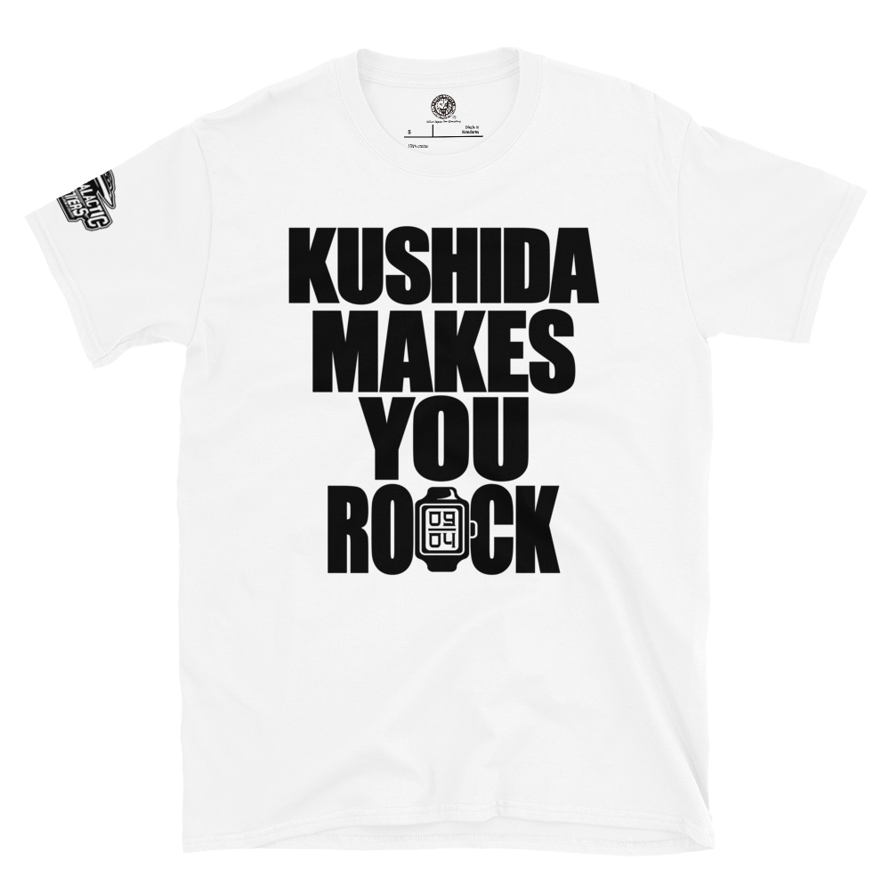 KUSHIDA makes you Rock T-Shirt T-Shirt PW Catalog