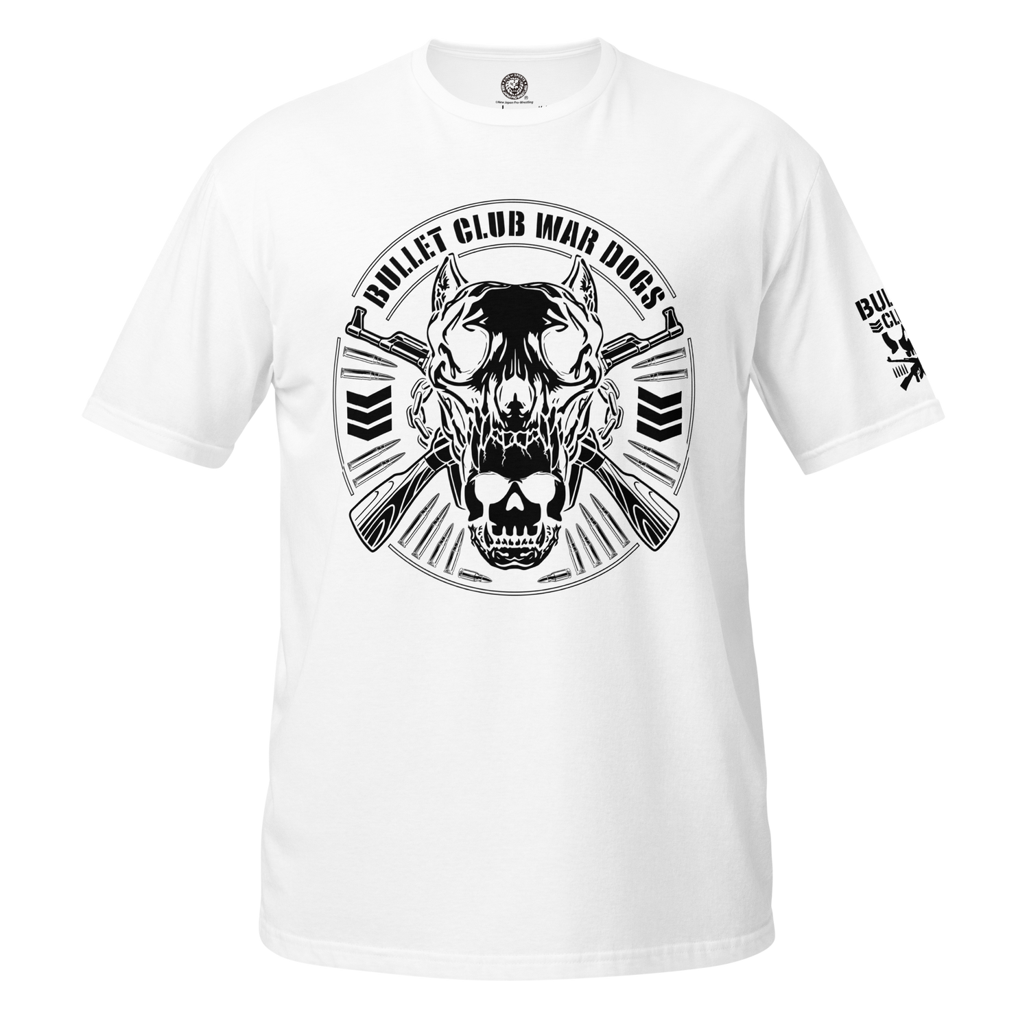Bullet Club War Dogs T-Shirt (White) T-Shirt PW Catalog