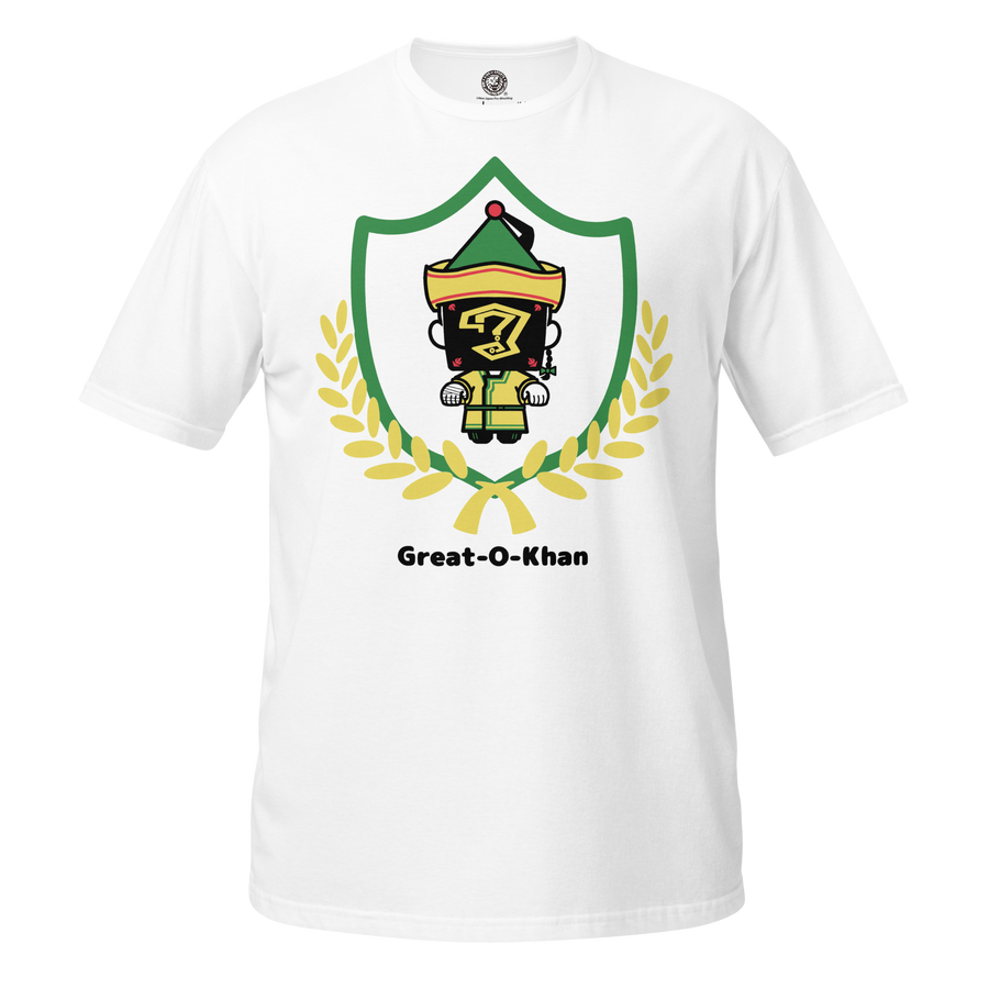 Great O-Khan - Great Drawn Khan 9 "Chibi" T-Shirt (White) T-Shirt PW Catalog
