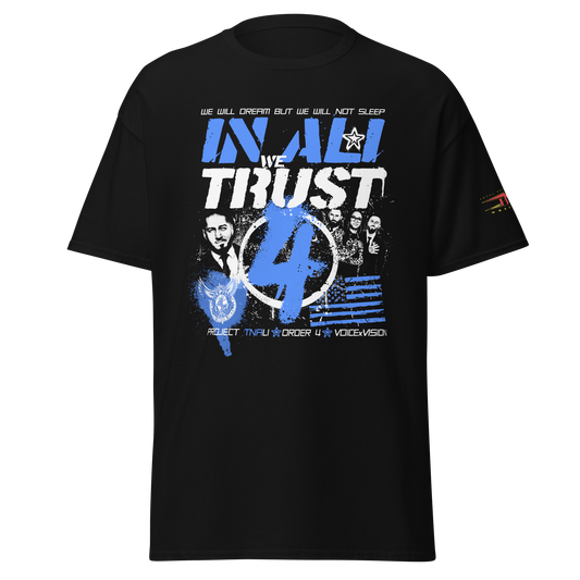 Order 4 "In Ali We Trust" T-Shirt T-Shirt PW Catalog