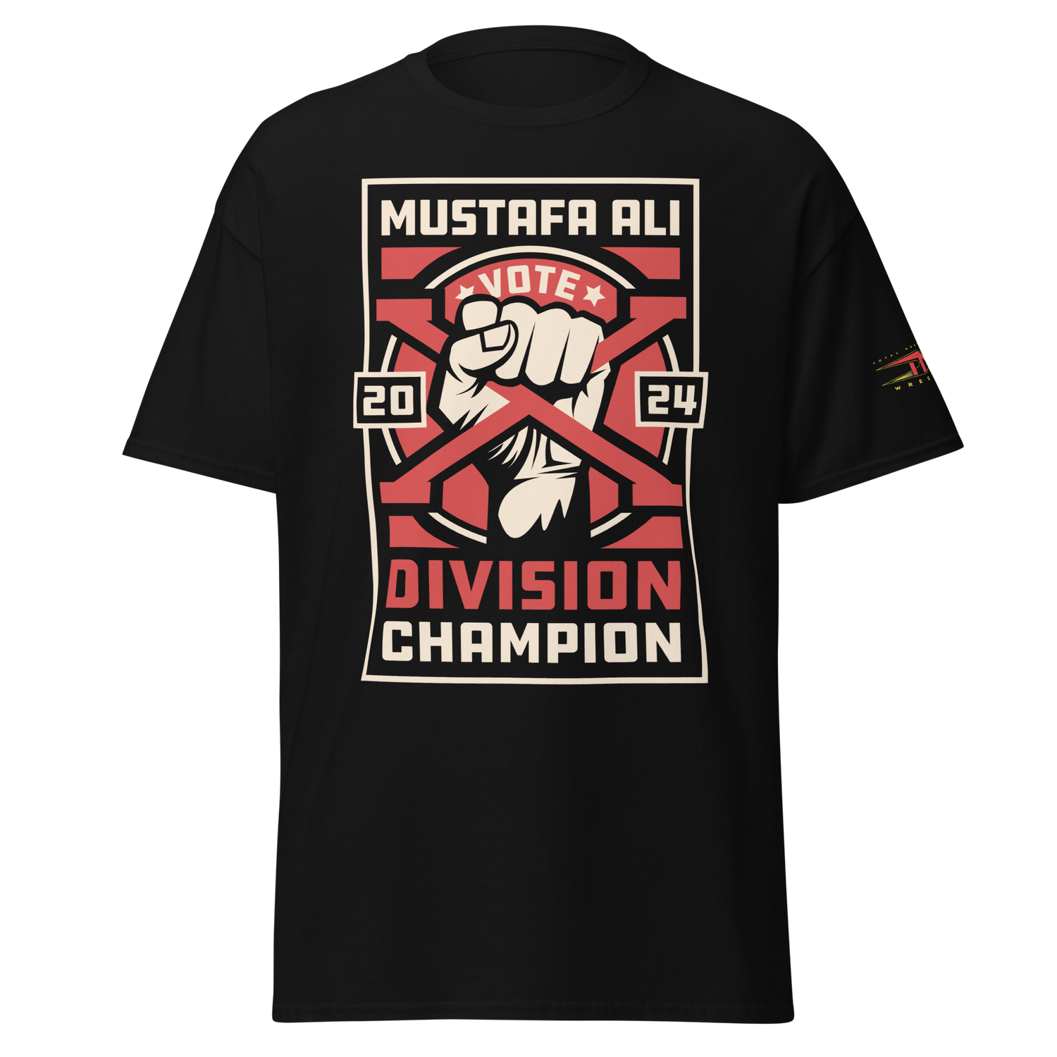 2024 Mustafa Ali "Vote" T-Shirt T-Shirt PW Catalog