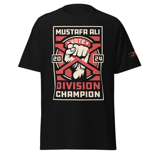 2024 Mustafa Ali "Vote" T-Shirt T-Shirt PW Catalog
