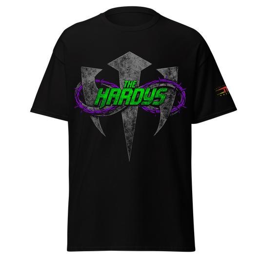 The Hardys "Barbed Wire Logo" T-Shirt T-Shirt PW Catalog