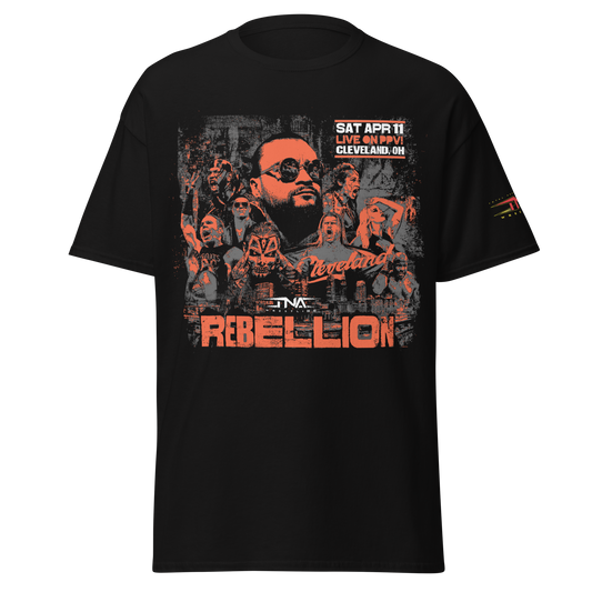 TNA "2026 Rebellion Poster" T-Shirt T-Shirt PW Catalog