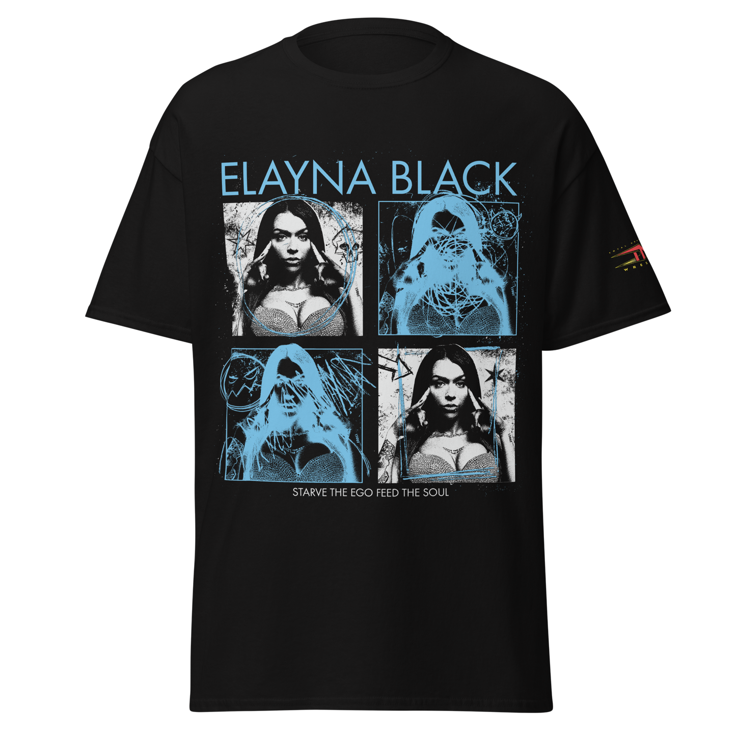 Elayna Black "Starve The Ego" T-Shirt T-Shirt PW Catalog