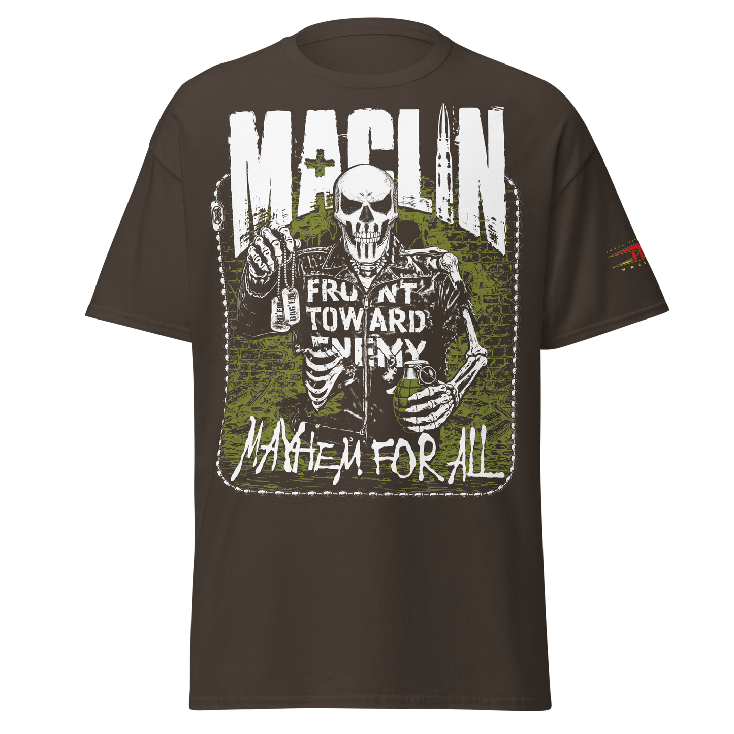 Steve Maclin "Mayhem For All" T-Shirt T-Shirt PW Catalog