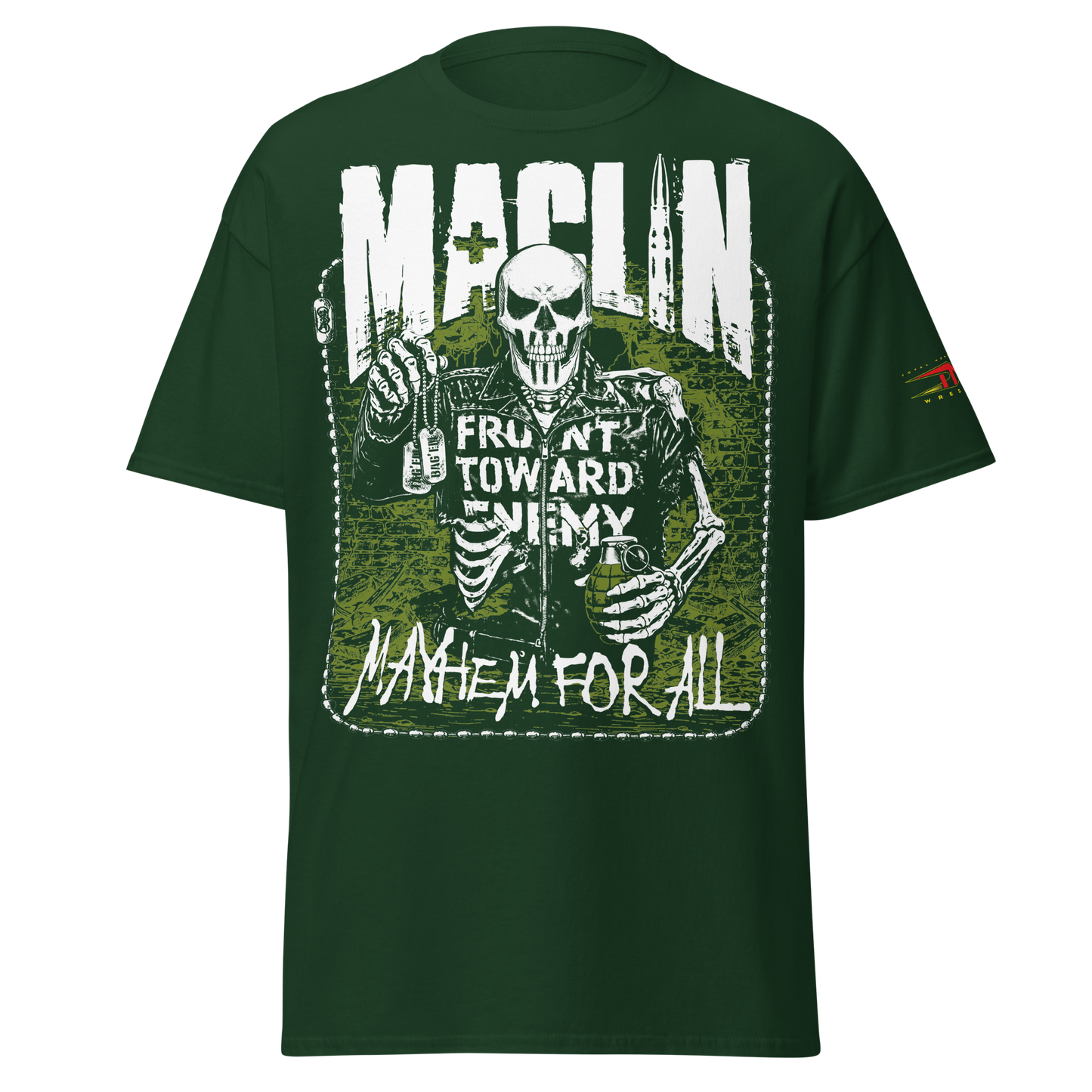 Steve Maclin "Mayhem For All" T-Shirt T-Shirt PW Catalog