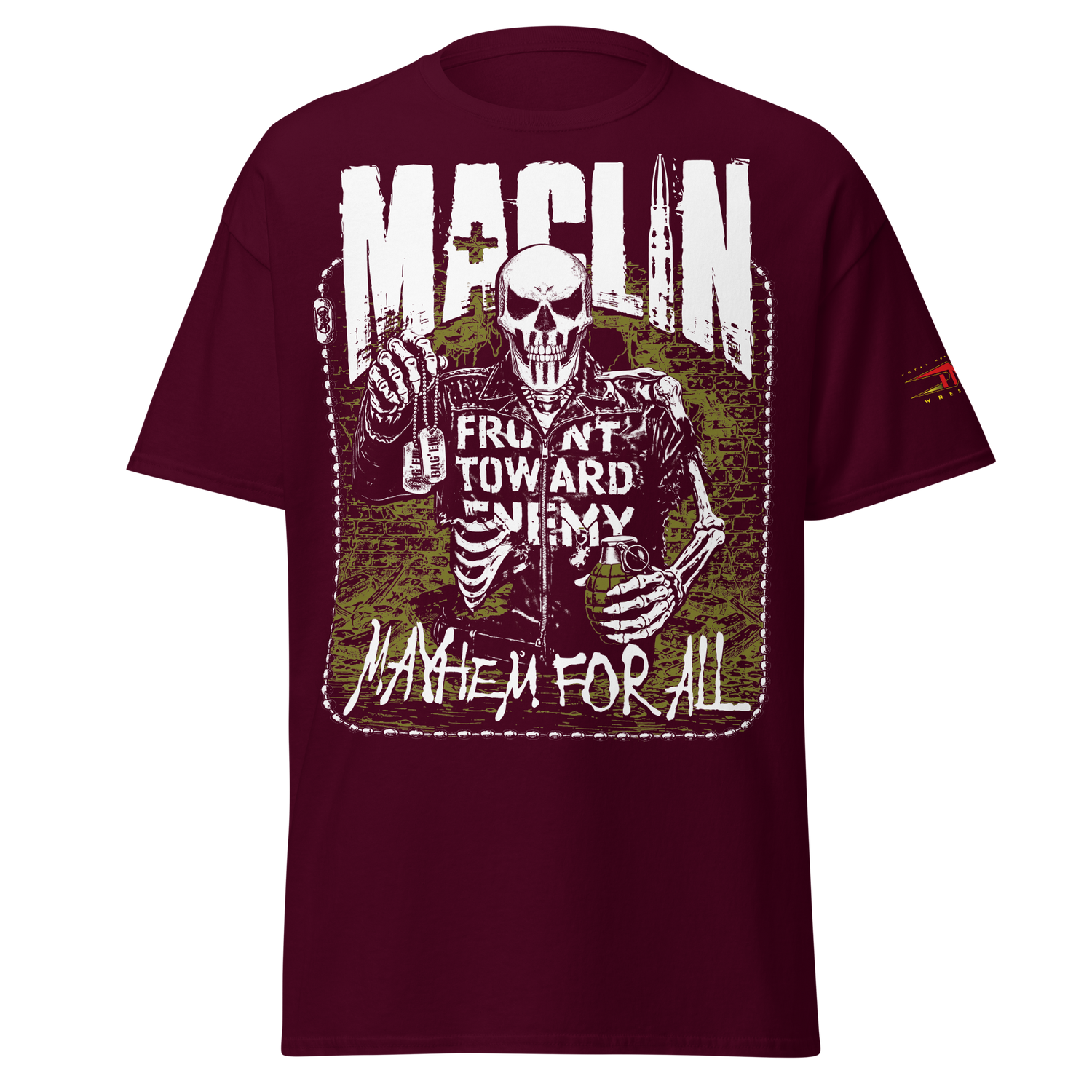 Steve Maclin "Mayhem For All" T-Shirt T-Shirt PW Catalog