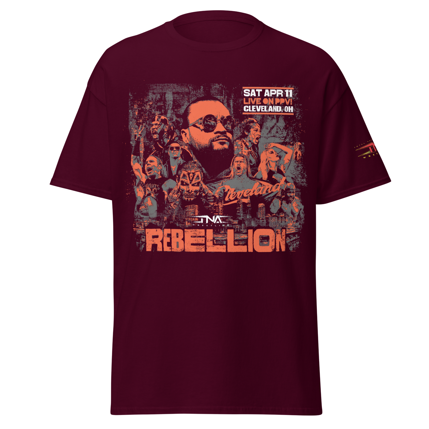 TNA "2026 Rebellion Poster" T-Shirt T-Shirt PW Catalog