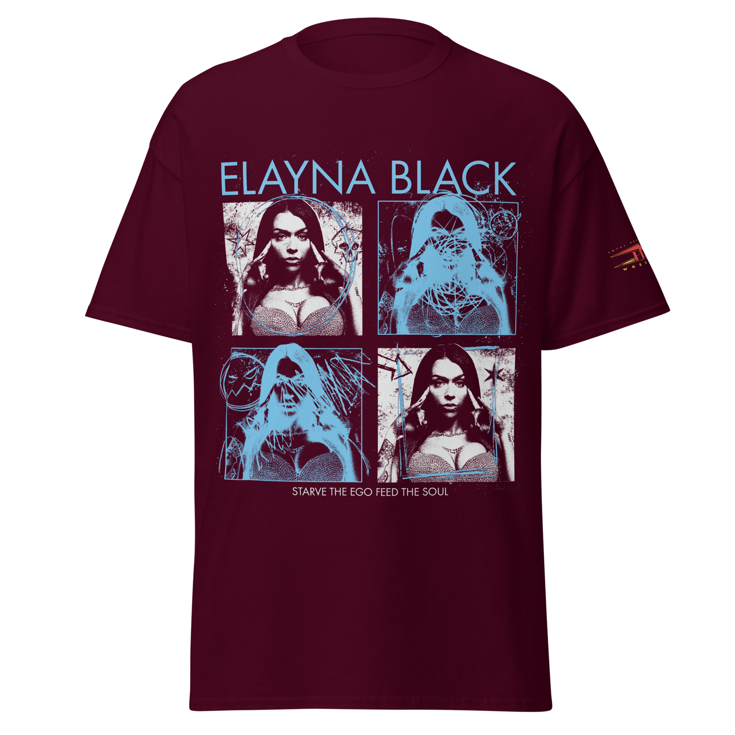 Elayna Black "Starve The Ego" T-Shirt T-Shirt PW Catalog