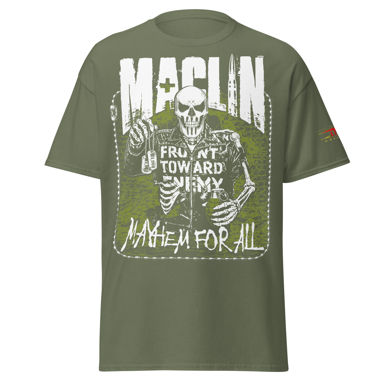 Steve Maclin "Mayhem For All" T-Shirt T-Shirt PW Catalog