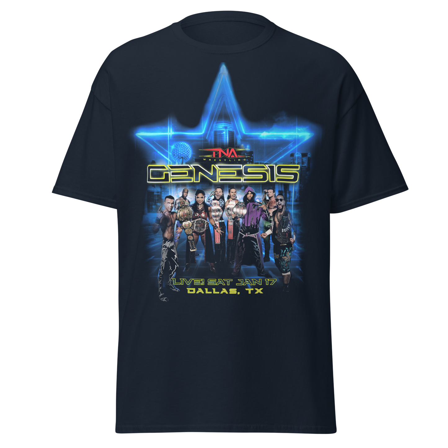 TNA 2026 Genesis Poster T-Shirt T-Shirt PW Catalog