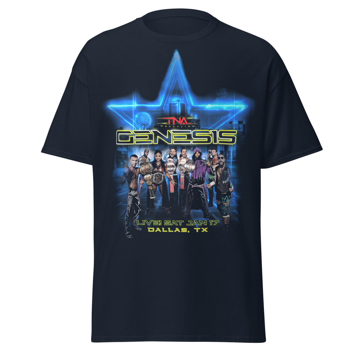 TNA 2026 Genesis Poster T-Shirt T-Shirt PW Catalog