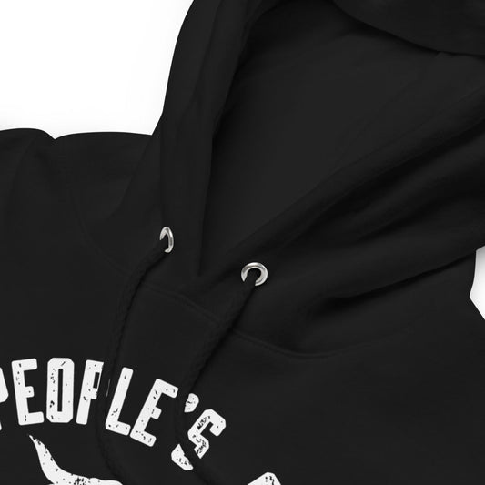 [Color:Black] The Rock "People's Champ" Pullover Hoodie Sweatshirt