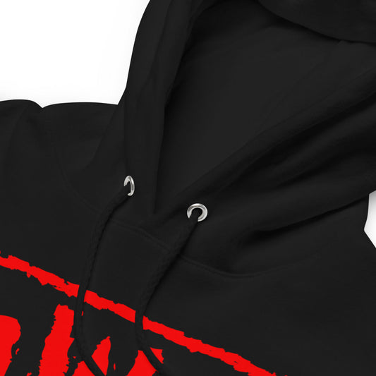 [Color:Black] nWo Wolfpac Black & Red Pullover Hoodie Sweatshirt