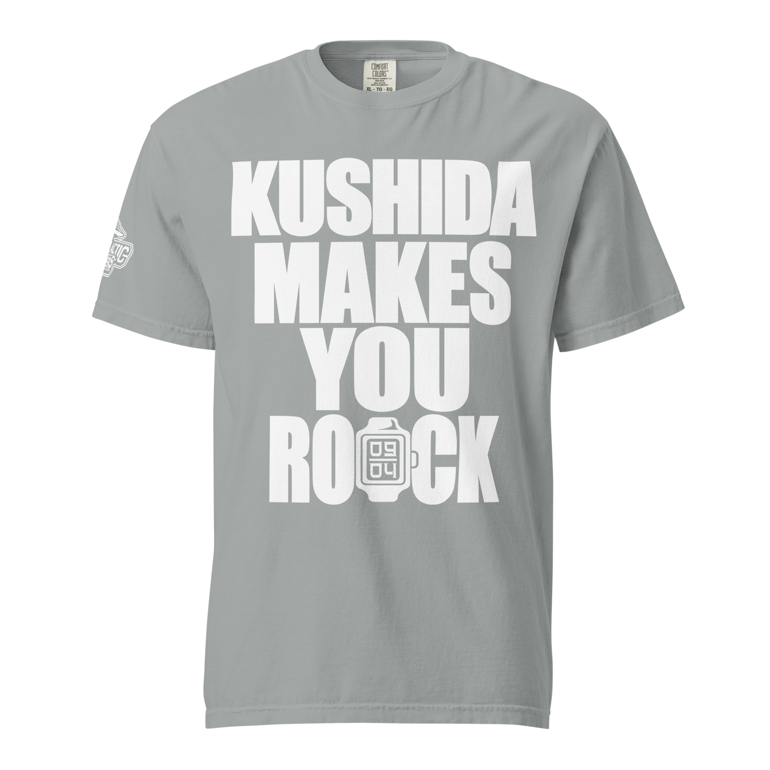 KUSHIDA - Makes You Rock T-shirt (Grey) T-Shirt PW Catalog