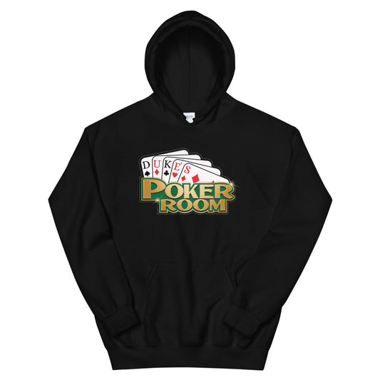 Duke Hudson "Duke's Poker Room" Pullover Hoodie Sweatshirt - image 2