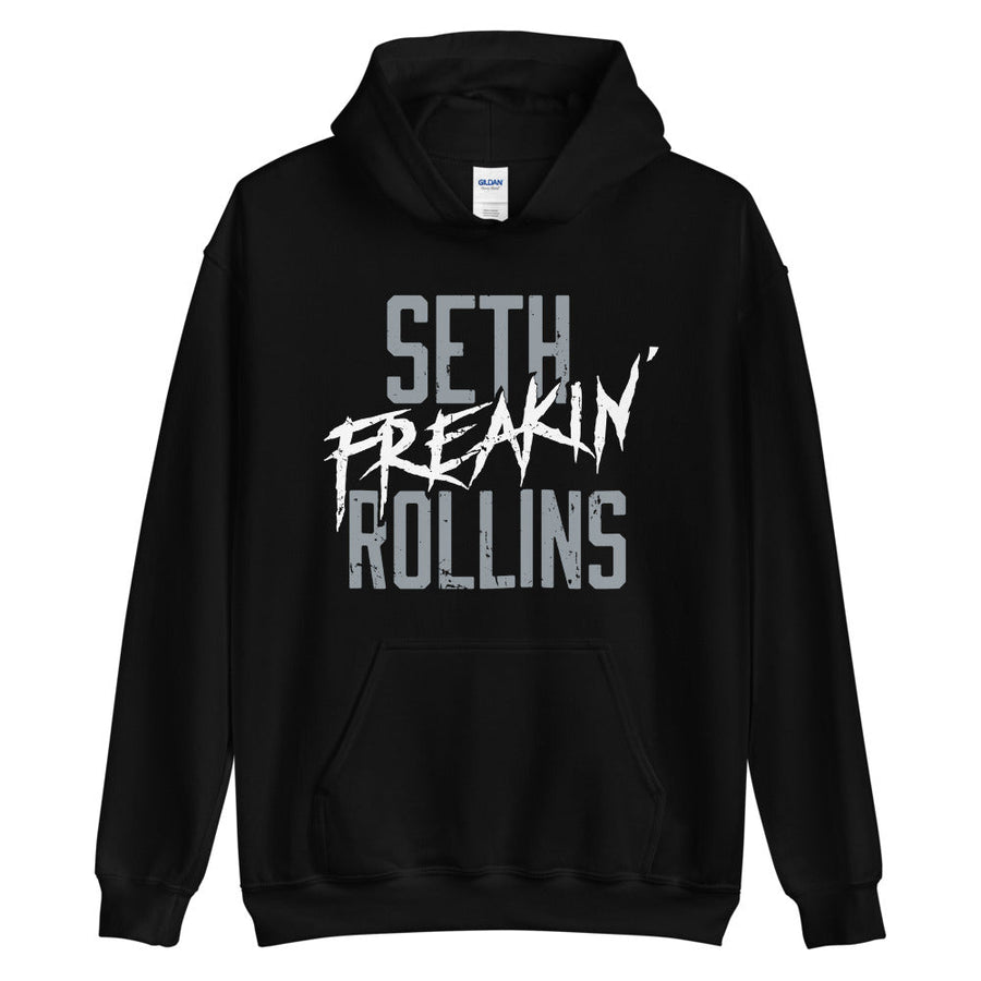 [Color:Black] Seth "Freakin" Rollins Pullover Hoodie Sweatshirt