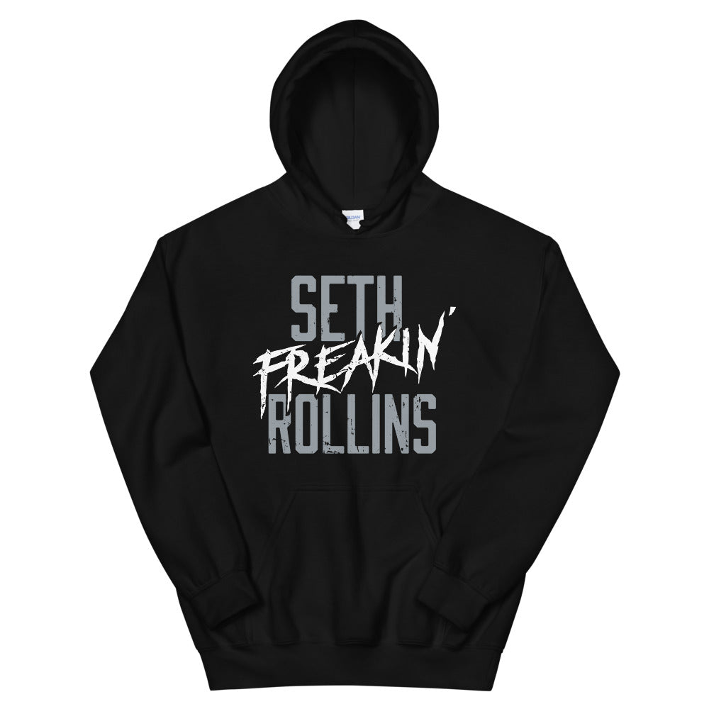 [Color:Black] Seth "Freakin" Rollins Pullover Hoodie Sweatshirt