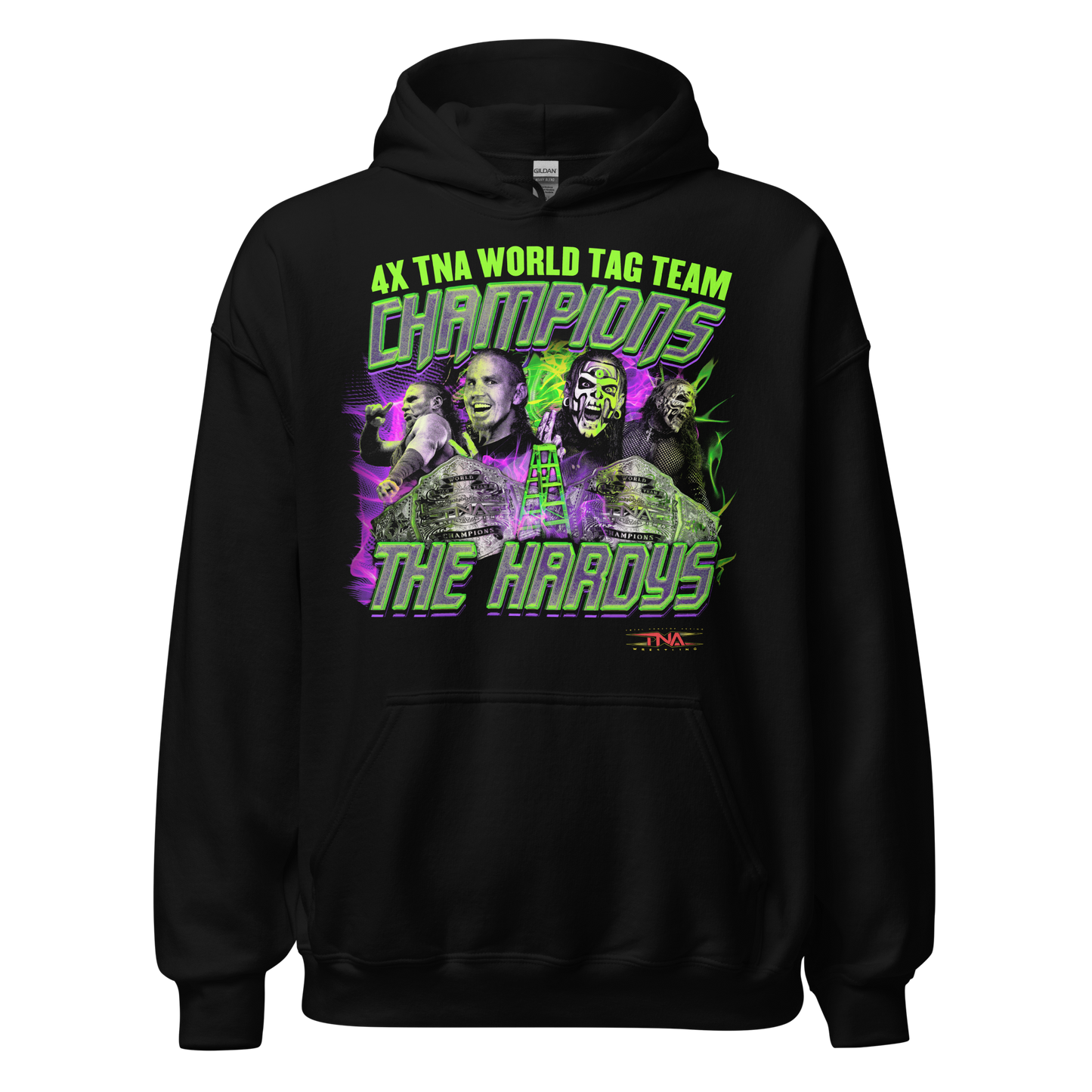 The Hardys "4x World Tag Champions" Hoodie Hoodie PW Catalog