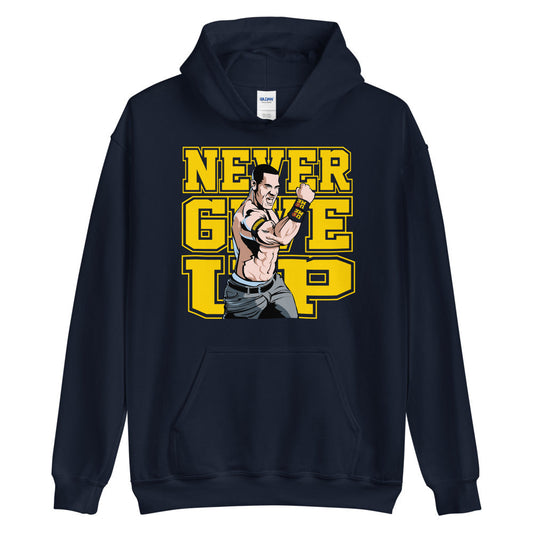 John Cena "Never Give Up" Pullover Hoodie Sweatshirt