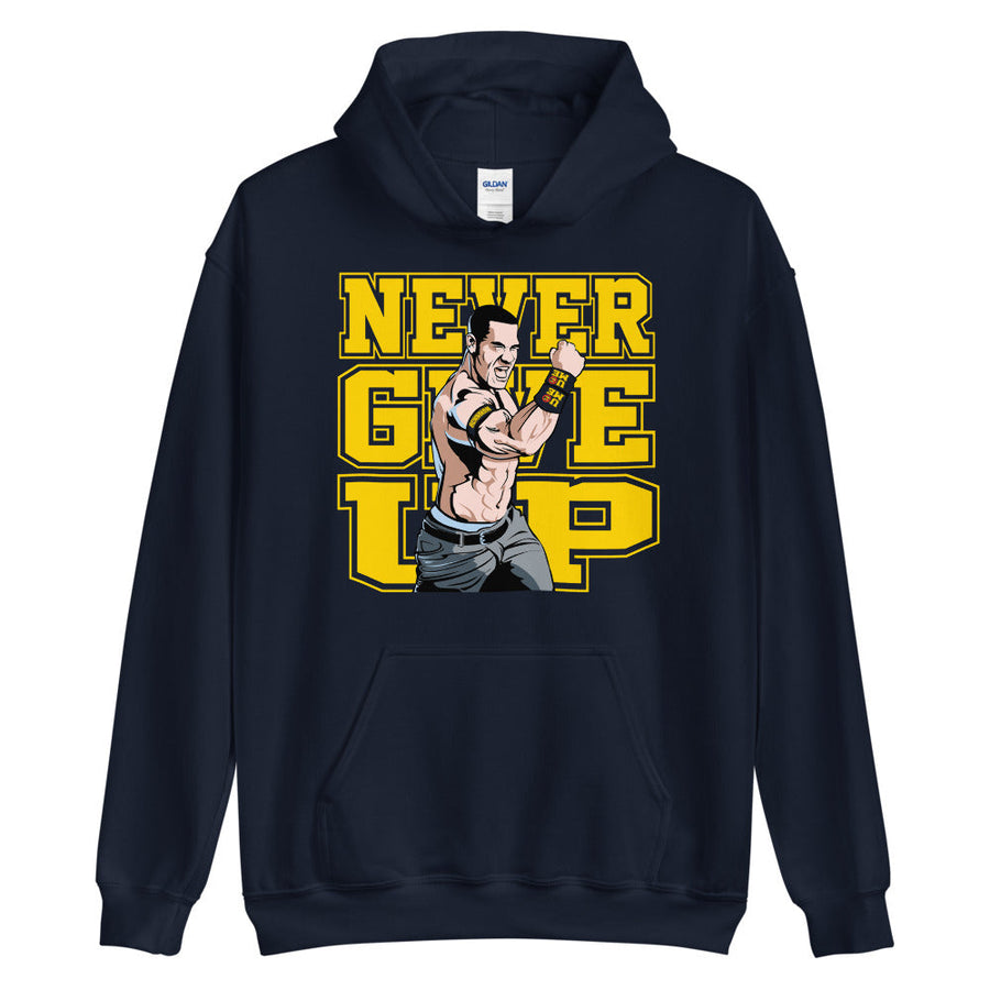 John Cena "Never Give Up" Pullover Hoodie Sweatshirt
