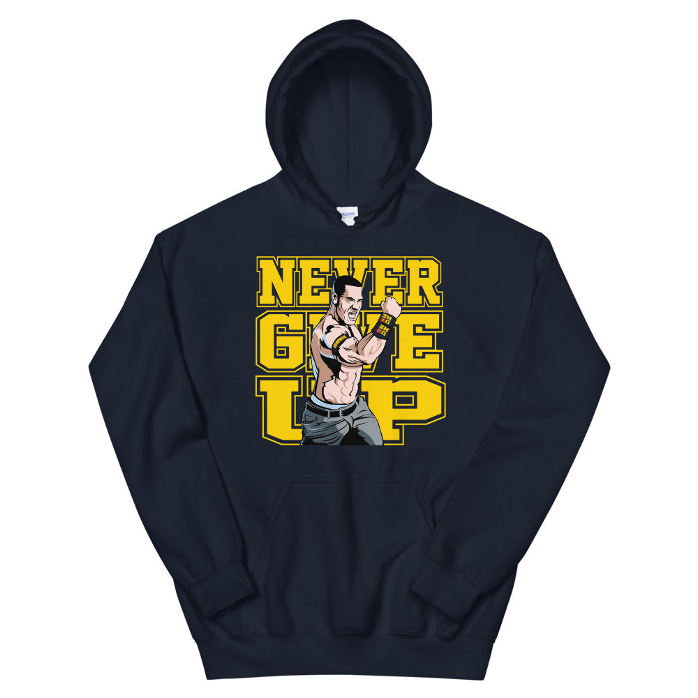 John Cena "Never Give Up" Pullover Hoodie Sweatshirt