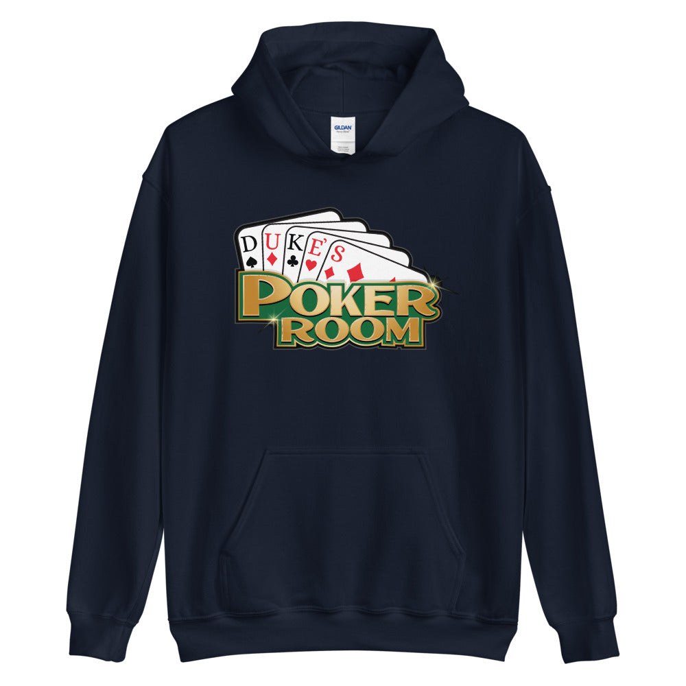Duke Hudson "Duke's Poker Room" Pullover Hoodie Sweatshirt