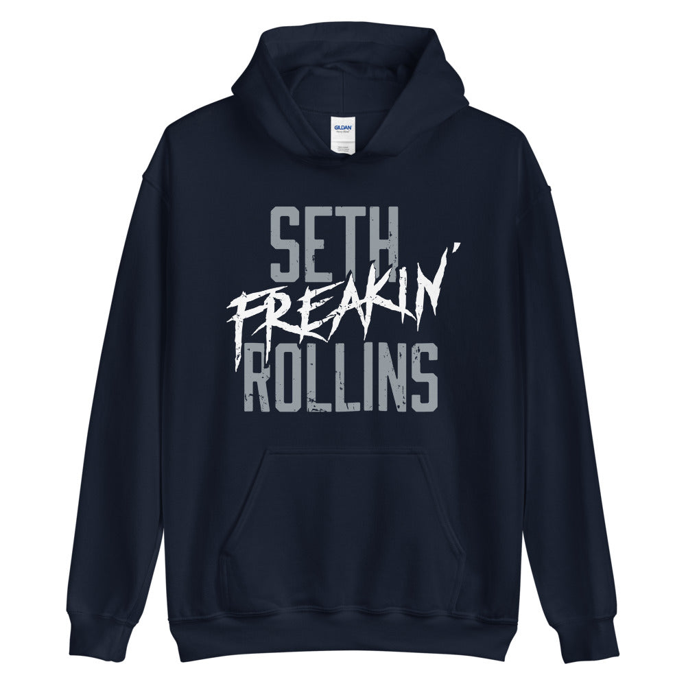 [Color:Navy] Seth "Freakin" Rollins Pullover Hoodie Sweatshirt