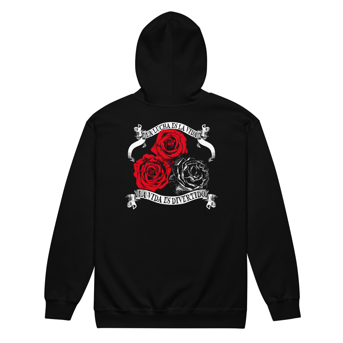 El Desperado - La Lucha es la Vida Zip-up Hoodie Hoodie PW Catalog