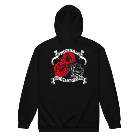 El Desperado - La Lucha es la Vida Zip-up Hoodie Hoodie PW Catalog