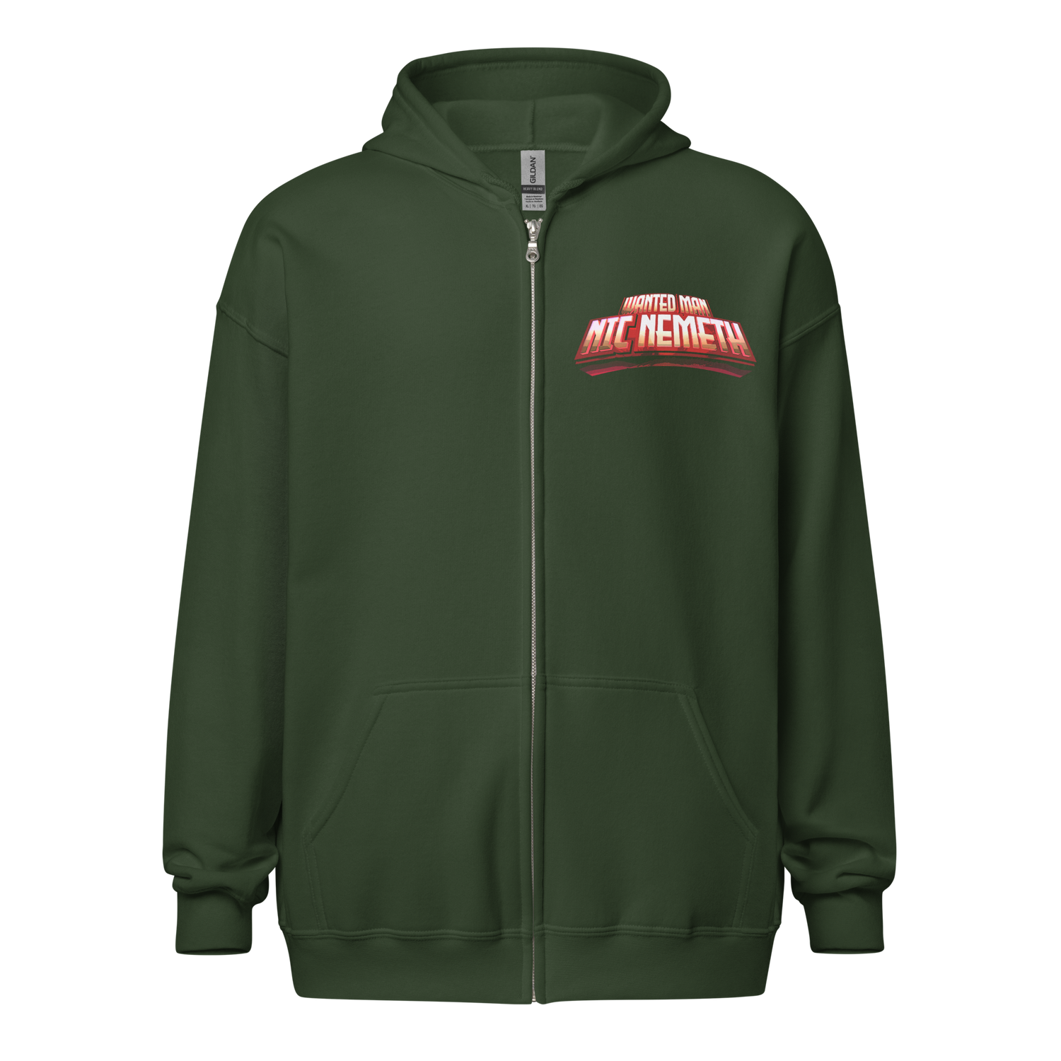 Nic Nemeth "Most Wanted" Zip Hoodie Zip Hoodie PW Catalog