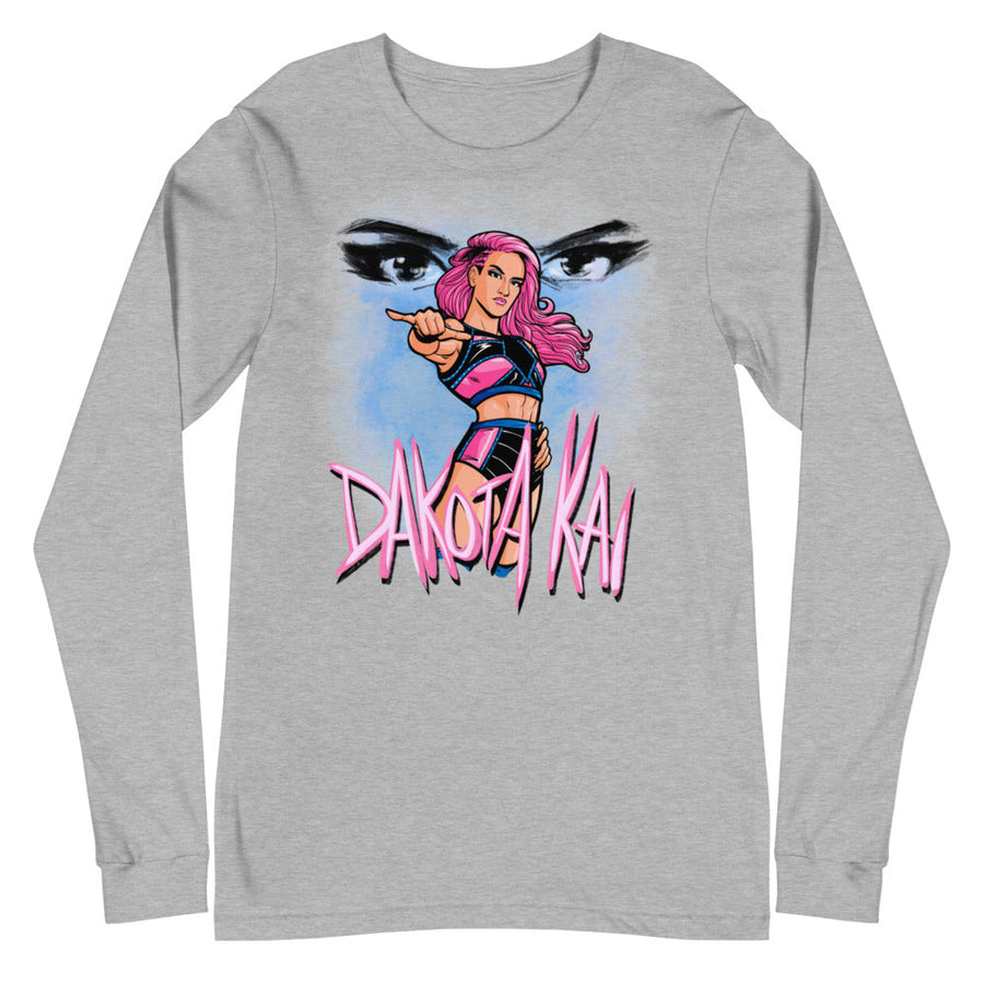 Dakota Kai Illustrated Long Sleeve Shirt