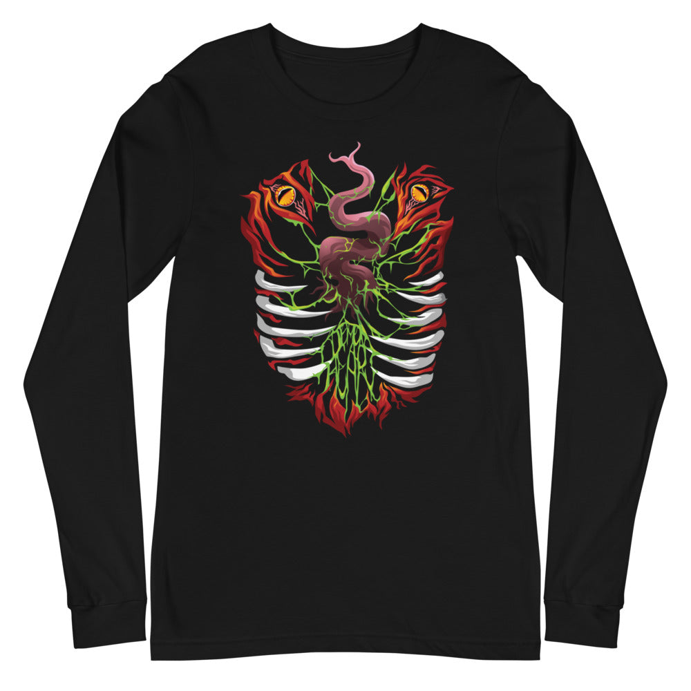 Finn Bálor The Demon King "Heart" Long Sleeve Shirt