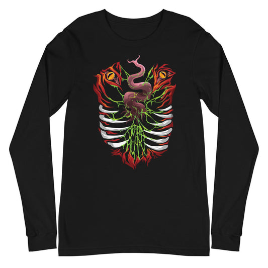 Finn Bálor The Demon King "Heart" Long Sleeve Shirt