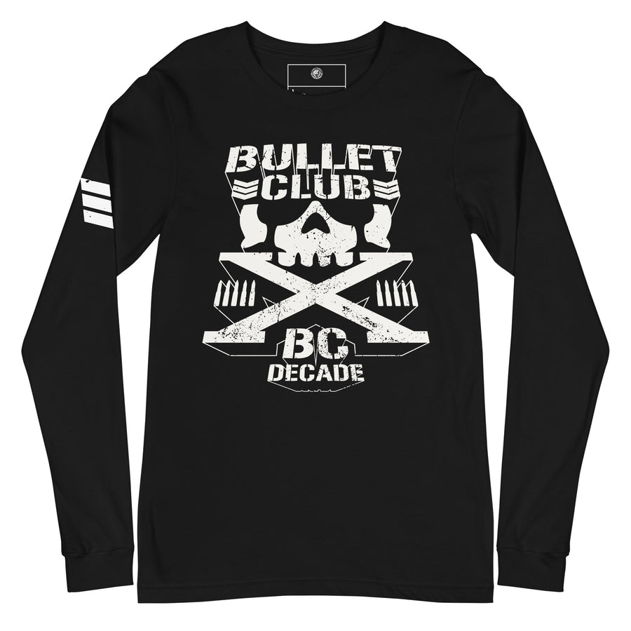 BULLET CLUB "BC DECADE" Long Sleeve T-shirt T-Shirt PW Catalog
